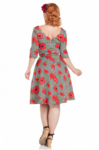 robe-pied-de-poule-et-fleur-de-pavot2