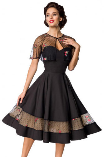 robe-vintage-noire-avec-bolero1